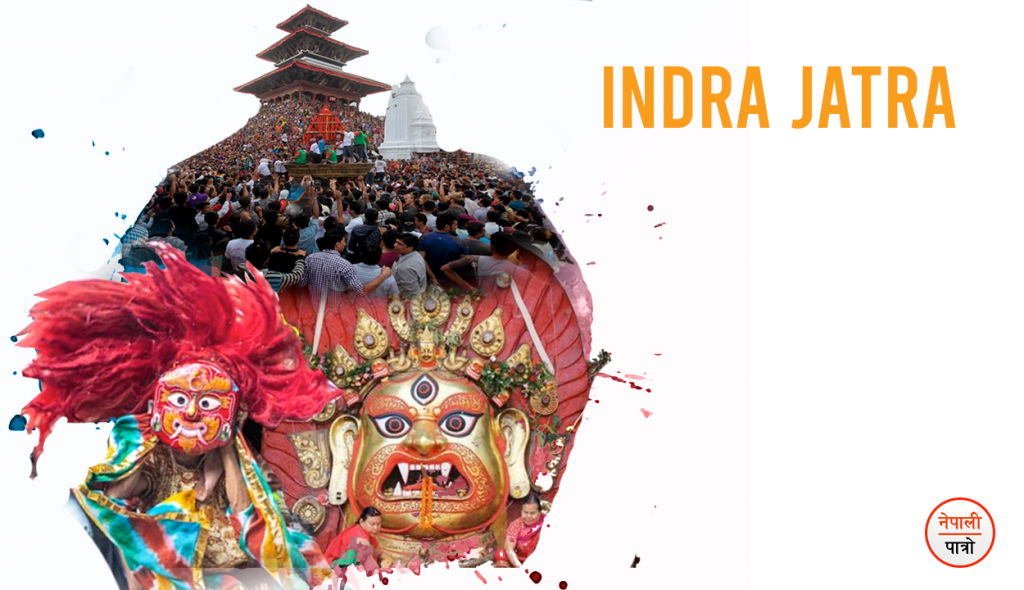 Indra Jatra Yeiya Punhi Begins Bhadra Shukla Dwadashi Nepali Patro