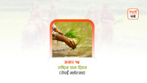 राष्ट्रिय धान दिवस-असार १५